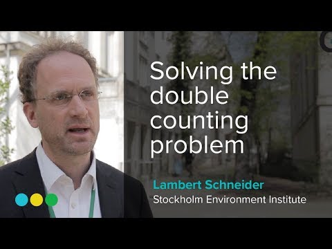 Solving the double counting problem | Lambert Schneider | Stockholm Environment Institute
