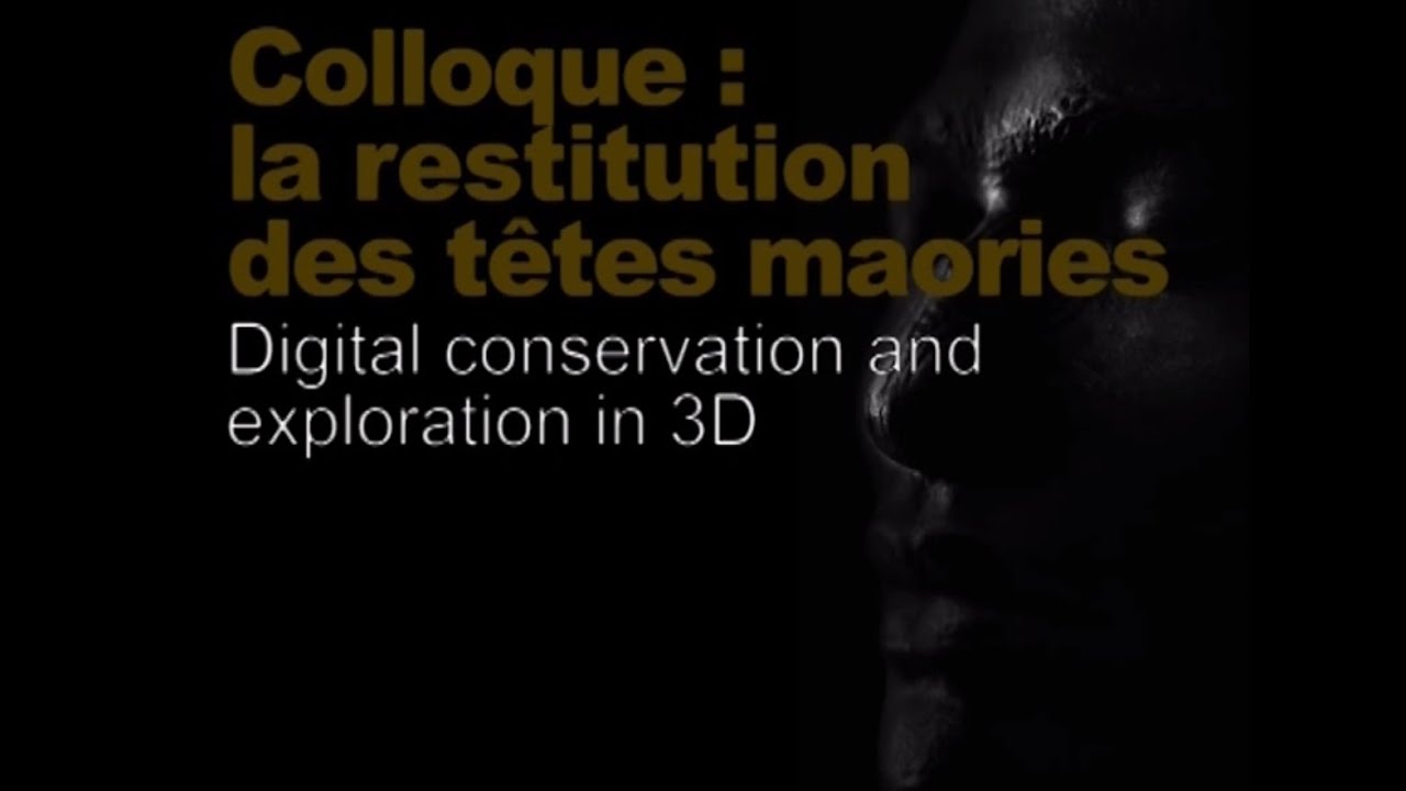 Digital conservation and exploration 3D... (Restitution des têtes maories / scientifique 6/8)