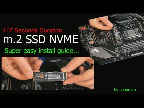 Tech Support Courses Anybody can install m.2 NVME SSD drive EASY and FAST