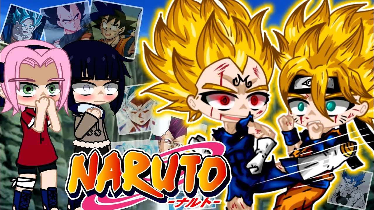 Naruto's friends react to Sasuke being Vegeta and Naruto being Goku