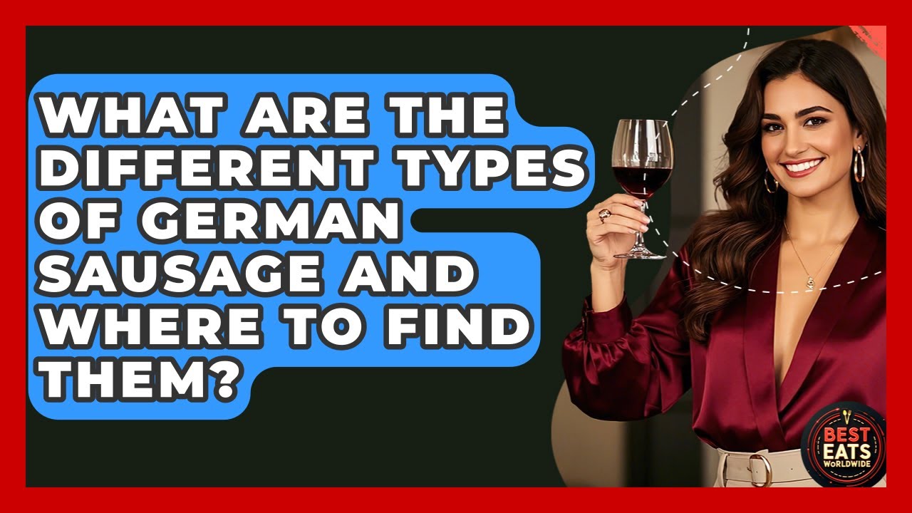 What Are The Different Types Of German Sausage And Where To Find Them? - Best Eats Worldwide