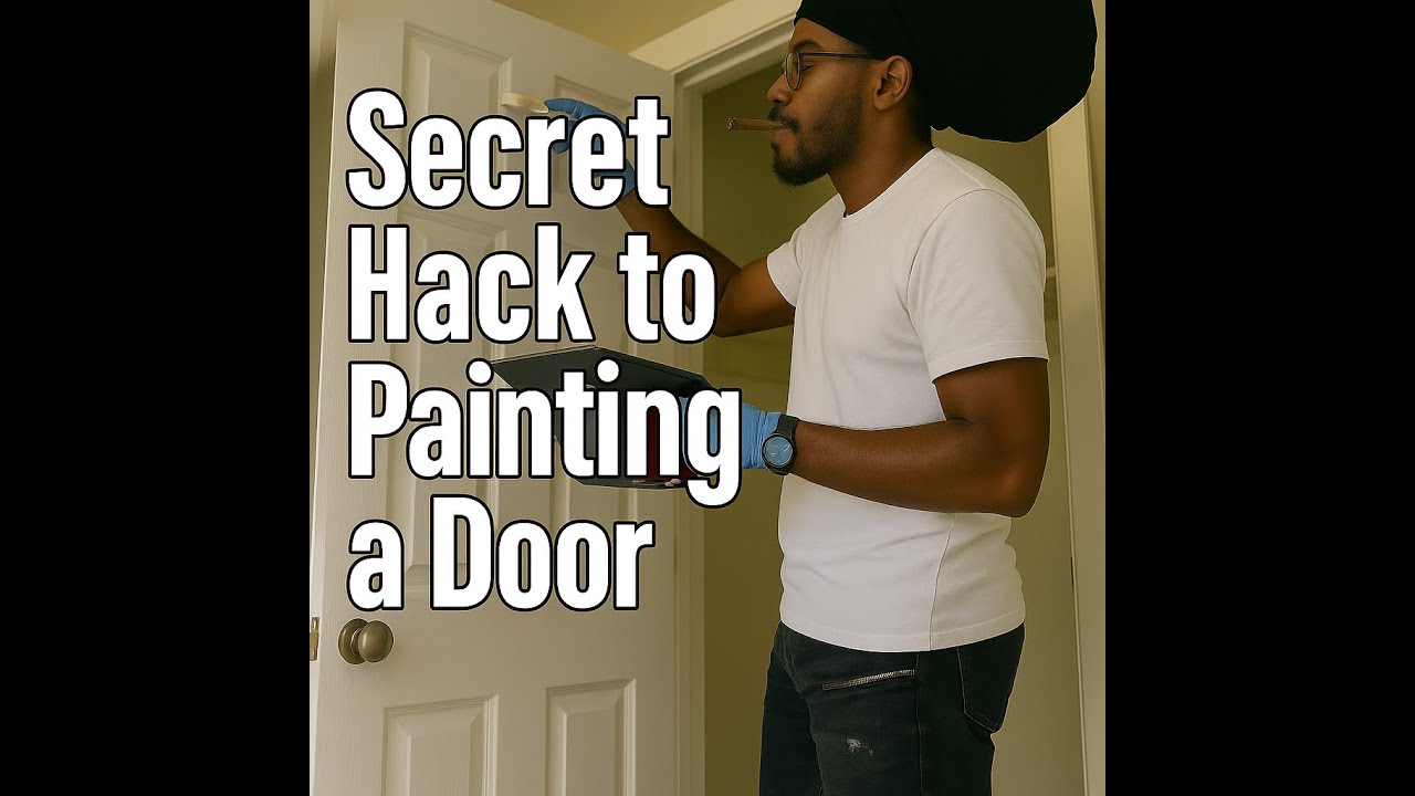 Secret Hack to Painting A Door