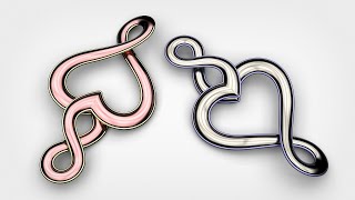Exercise 26: How to make a 'Heart Pendant' in Solidworks 2018