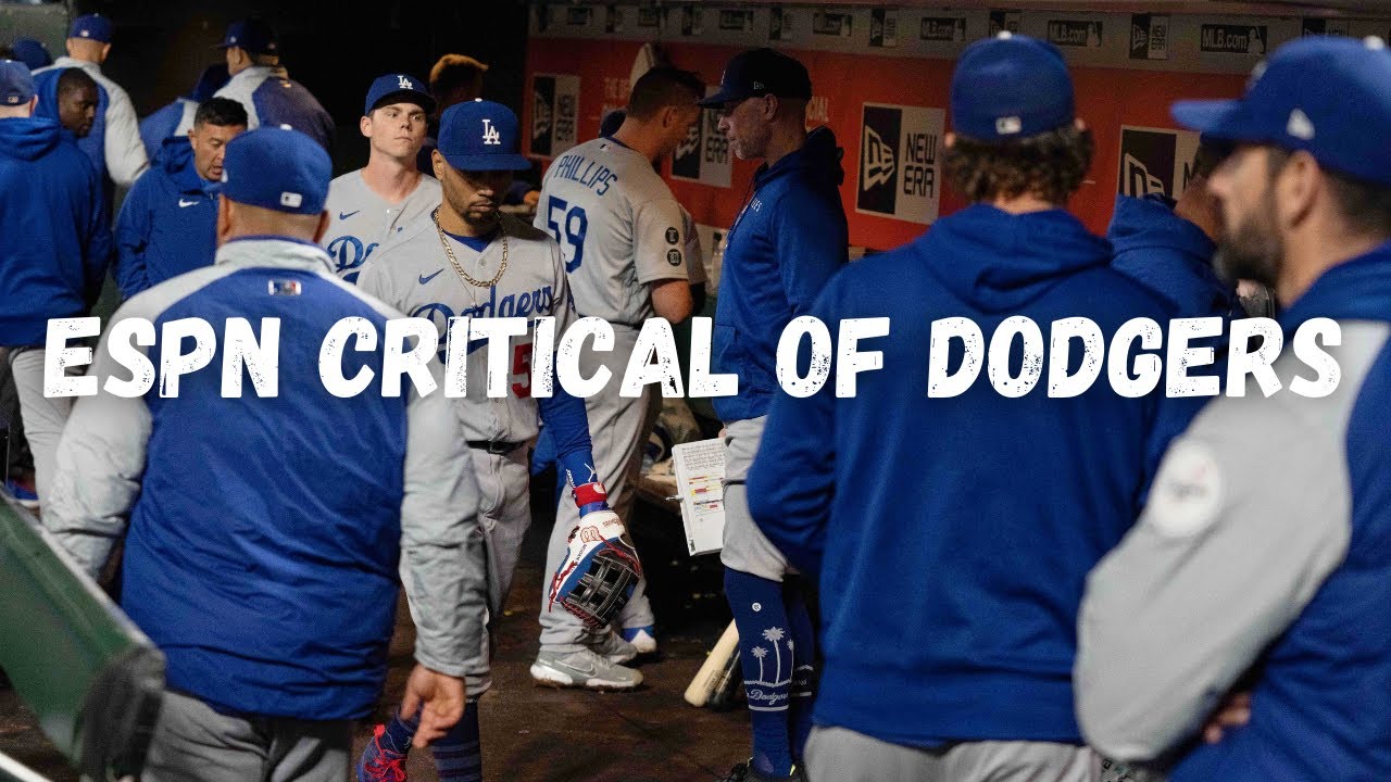 ESPN gives Los Angeles Dodgers worst grade of offseason