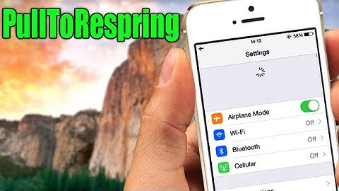 PullToRespring - iOS 8 Jailbreak Cydia Tweak