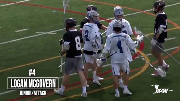 Logan McGovern (Bryant '22) Junior Year Lacrosse H...