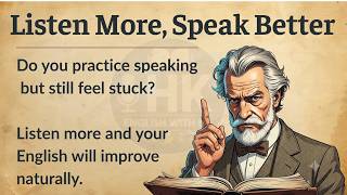Listen More, Speak Better | The Truth about English Fluency | English Listening Practice