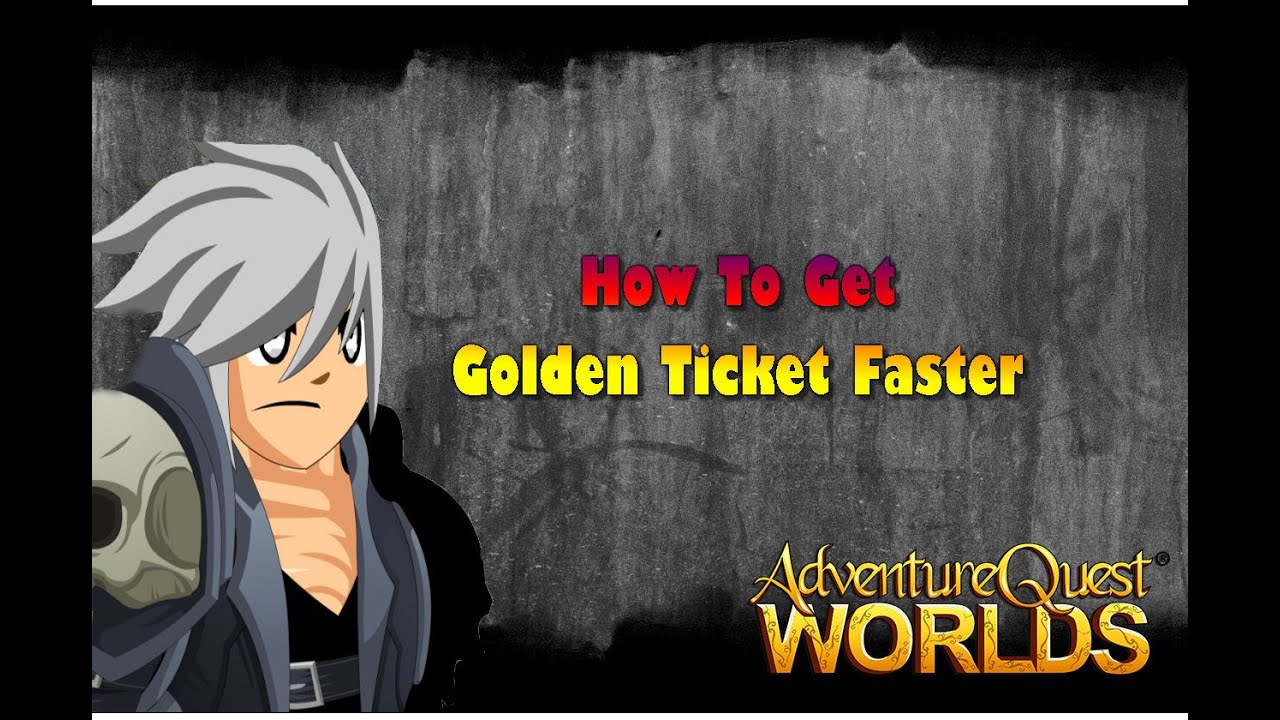 Aqw how to get golden ticket fast (720p)
