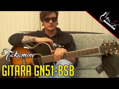 Gitara: TAKAMINE GN51-BSB  - MIX recenzija