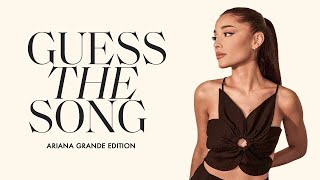 Guess The Ariana Grande Song ! (Song Association Game)