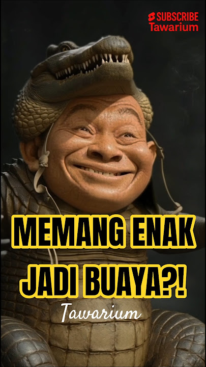 MENGEJUTKAN! CEBOL KAPOK JADI BUAYA KASBON😂 #parodiai #lucu #ngakak #comedy #viralshorts