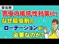 住友化学の殺虫剤ローテーションで、効率的な害虫防除