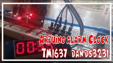 Arduino Alarm Clock with TM1637, DS3231, Arduino nano