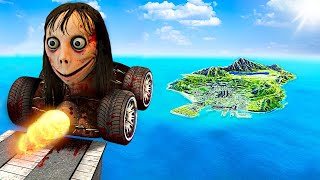 Jumping MOMO CARS Across ENTIRE MAP In GTA 5!