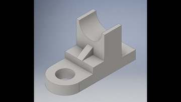 Học inventor cơ bản: Vẽ inventor cơ bản bài 14