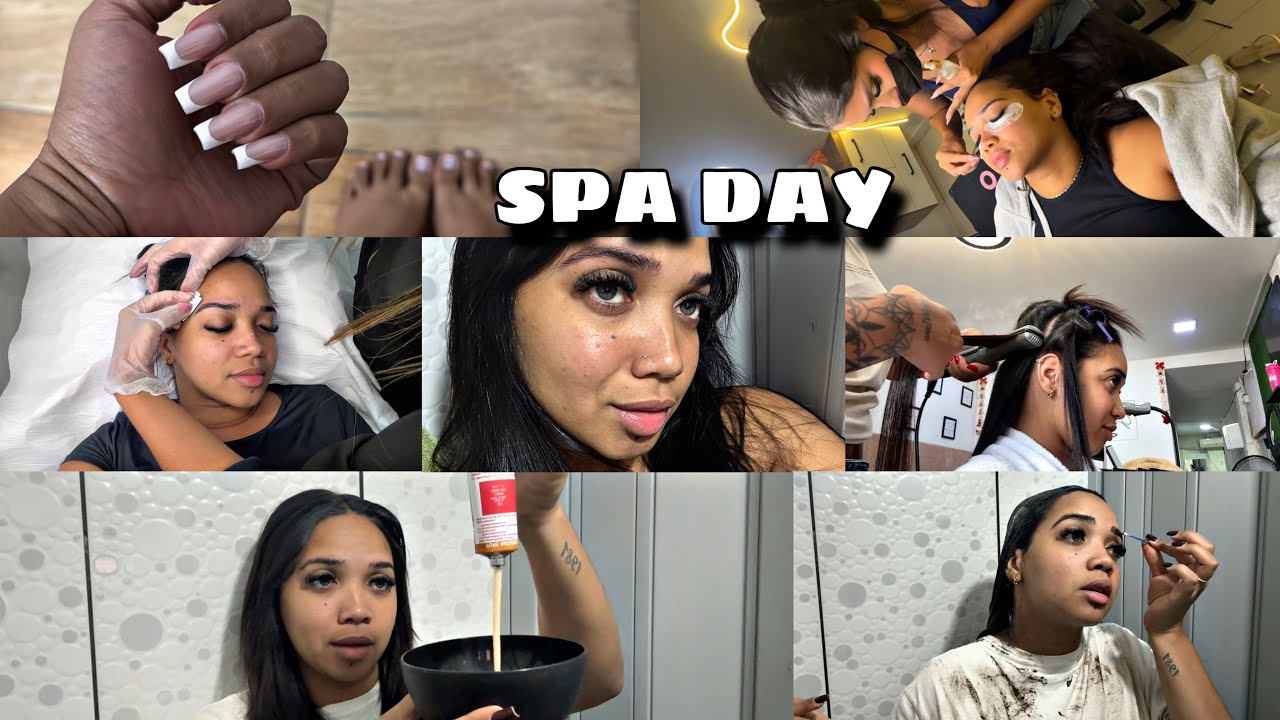 ÚLTIMO SPA DAY DO ANO| manutenção dos cílios| progressiva| unha | sobrancelha…