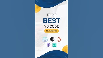 Top 5 Best VS Code Extensions You Must Try! 🔥#vscode #ai #programming #coding #tech