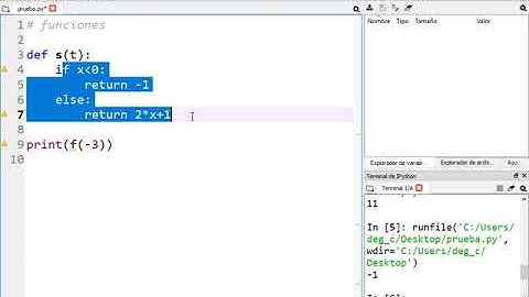 Funciones y procedimientos en Python