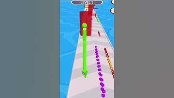 Neck Stack Run 3D - Neck Stack Run 3D Gameplay Walkthrough iOS Android Max Level  #shorts
