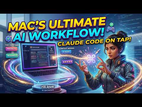The First AI-Native Browser for Mac Developers! (Rill Review)