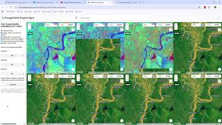 App en Google Earth Engine con Google Satellite Embedding (2017–2024) | AlphaEarth Foundations