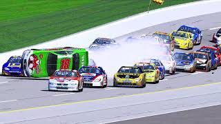 NR2003 2001 Bobby Labonte flip @ Talladega Reenactment