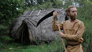 Spending a Medieval Summer on an Anglo-Saxon Homestead | Harvest, Hewing Timber and River Swimming