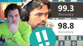 Impossible accuracy: HIKARU: 99.3% vs MAGNUS: 98.8%