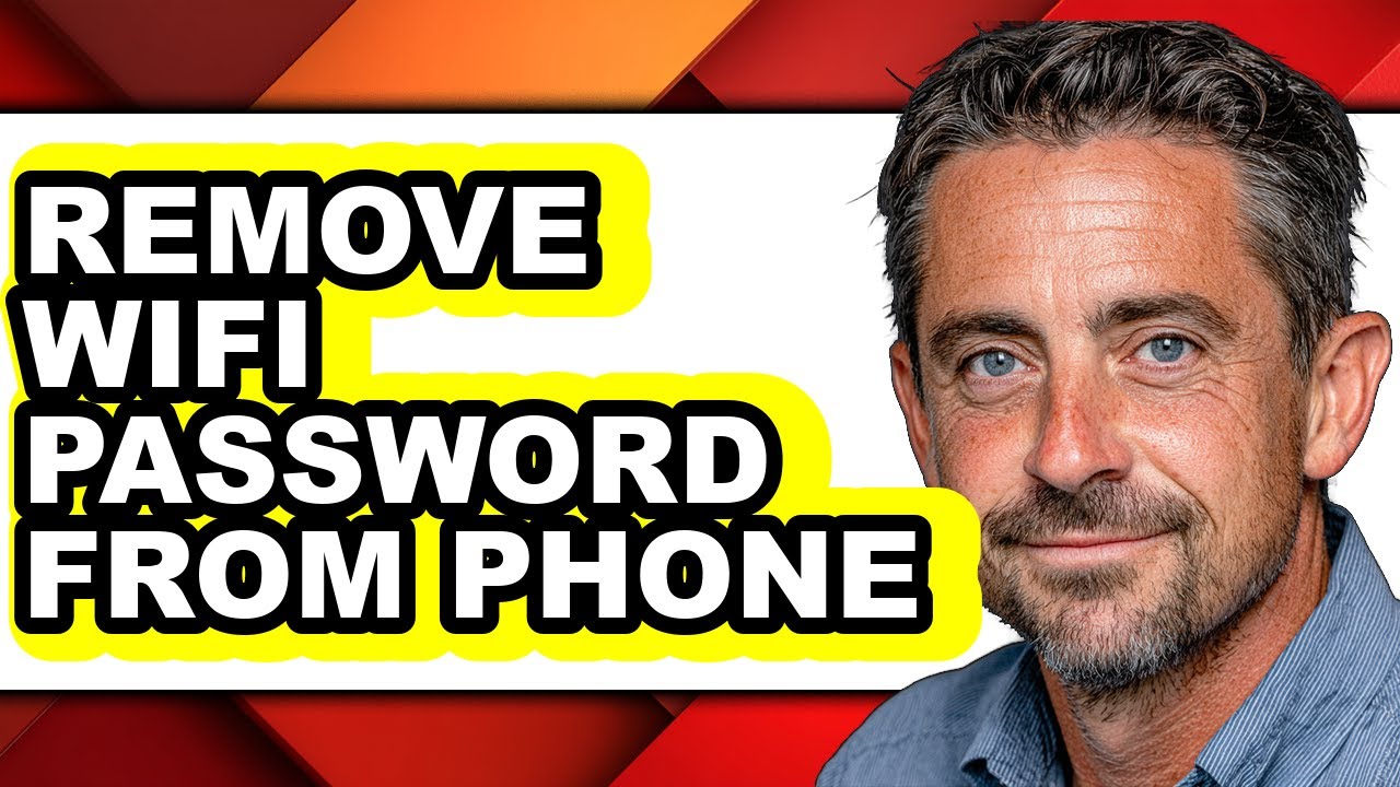 How to Remove Wifi Password from Phone (easy Method)