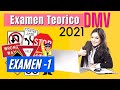 ACTUAL EXAMEN TEORICO DE CONDUCIR 2021 #1 LICENCIA DE MANEJO