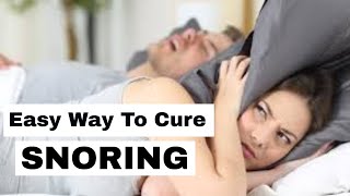 Easy Way To Cure Snoring. screenshot 3