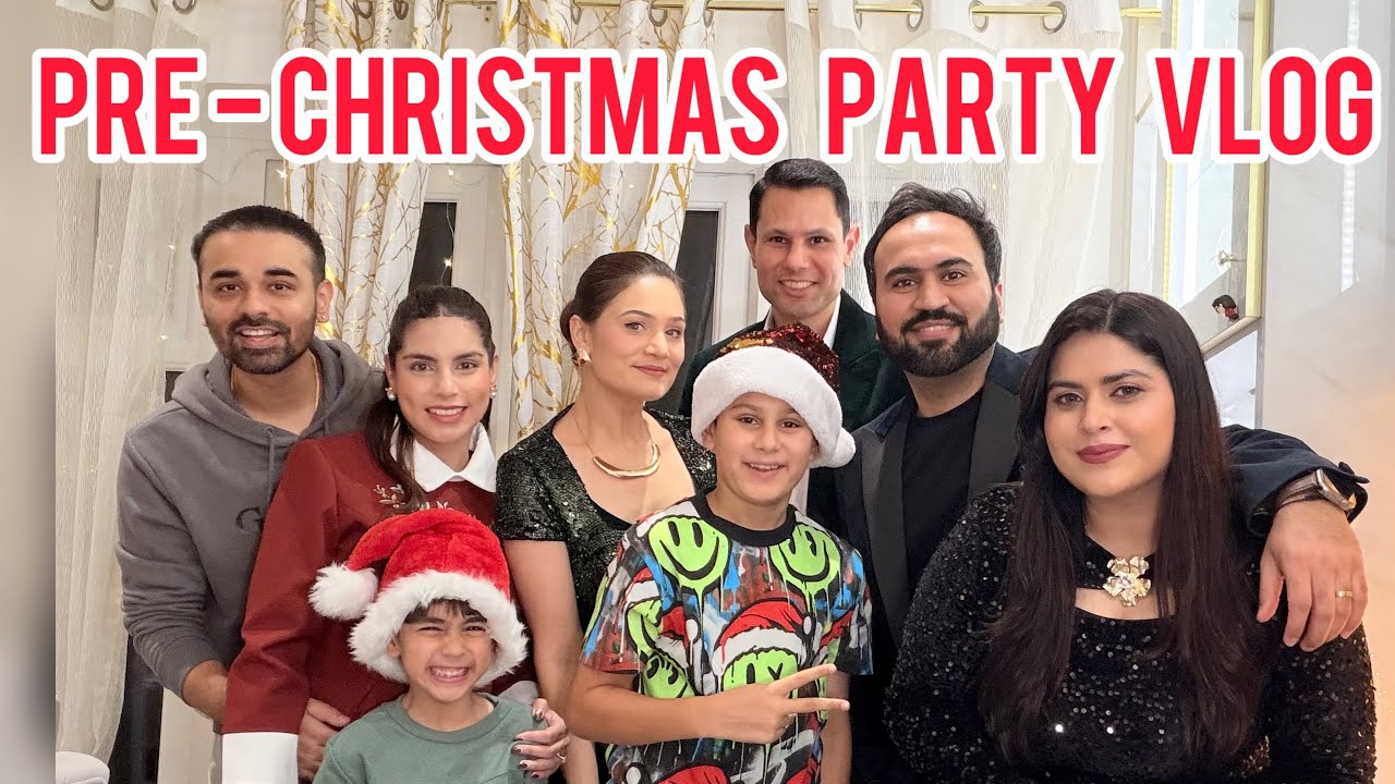 Pre-Christmas Party in UK With Friends | Indian Desi Celebration ft. @HumTumInEngland    @ishhfish 
