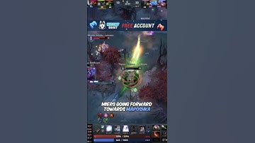 Puck just baited them HARD 😏 #Dota2 #Dota2memes #Dota2clips