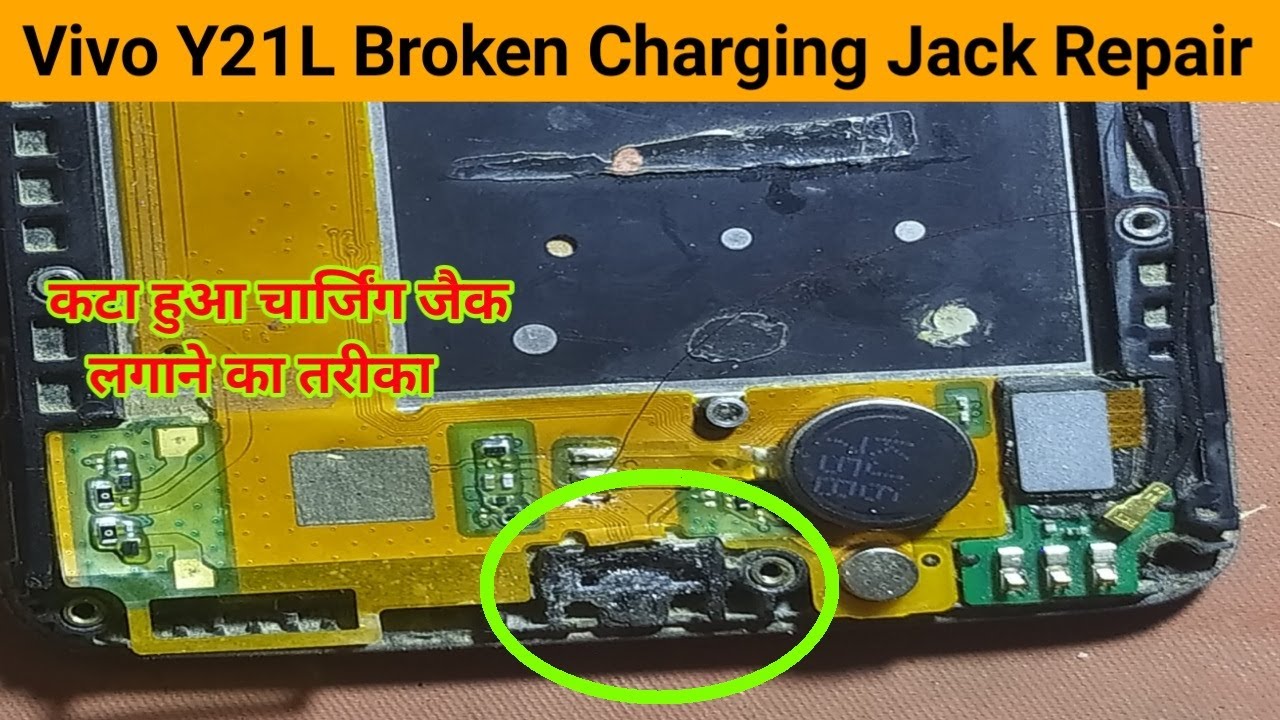 Vivo Y21L Charging Jumpar Vivo Y21L Charging Jack Jumper ways