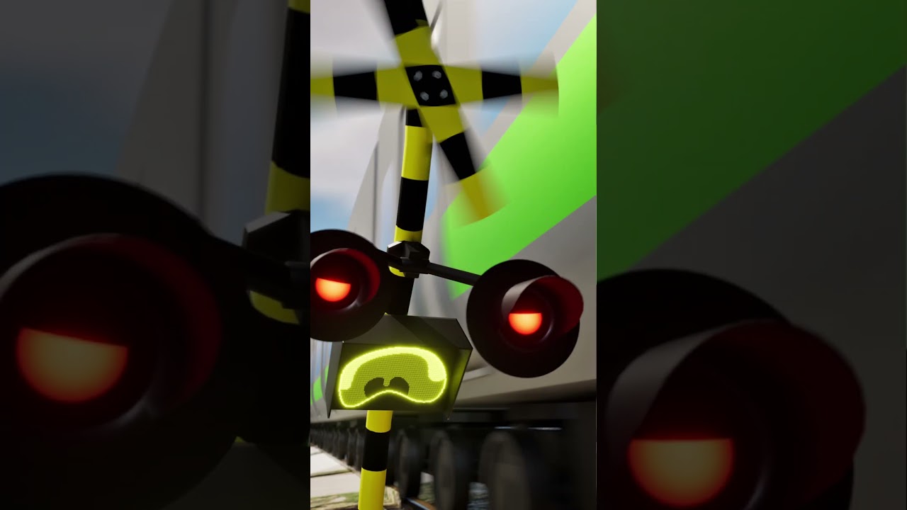 Fumikiri Battles the Express Train's Fierce Winds