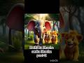 जब हाथी का बच्चा और शेर का बच्चा बने सबसे BabyElephant x Baby Lion – Real Friendship Moment!#shorts