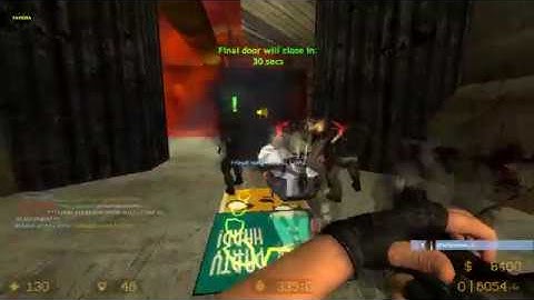 ZOMBIE ESCAPE MOD ON COUNTER-STRIKE: SOURCE, MAP: ZE_santassination, Act I, CSS