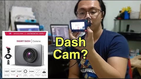 XIAOMI YI SMART DASH CAM UNBOXING | REVIEW
