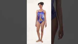 Sporti Paris City Lights Thin Strap One Piece Swimsuit (22-44) | SwimOutlet.com