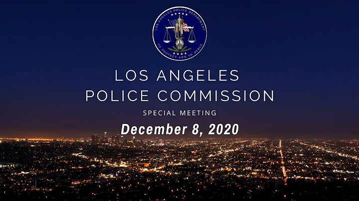 Police Commission meeting on December 8, 2020