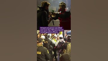Anti-government protests in Peru