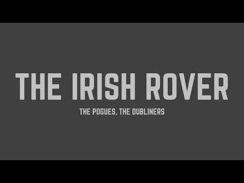 The Pogues & The Dubliners - The Irish Rover (Lyrics)