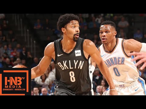 Oklahoma City Thunder vs Brooklyn Nets Full Game Highlights / Jan 23 / 2017-18 NBA Season