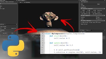Python Scripting | Rush Engine  (C++, OpenGl Game Engine)