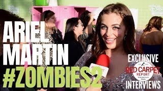 Ariel Martin interviewed at Zombies 2 special screening at Disney Studios #DisneyChannel