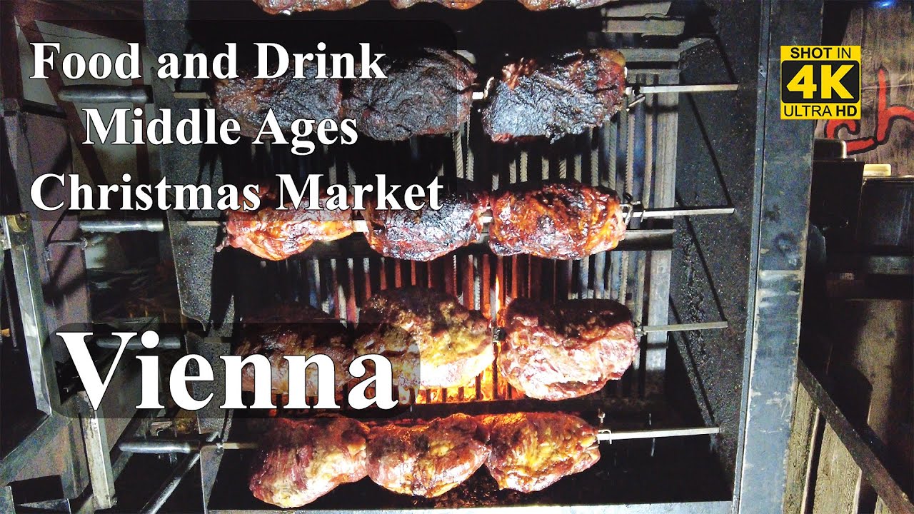 💥 VIENNA, Mittelalter Weihnachten, Wien, Vienna Walking Tour, 4k, 60fps, DJI Pocket2