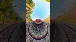 Earth View from a Moving Train 🤯 #shorts