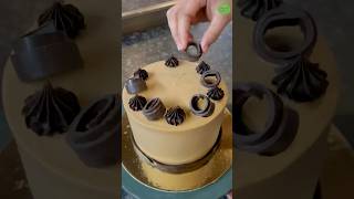 chocolate cake decoration easy and simple for beginners | shorts masterchefimran cake