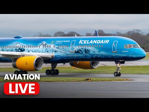 🔴 Manchester Airport LIVE ✈️ Fri YAY Show