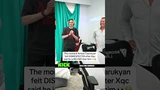 The moment Arman Tsarukyan felt DISRESPECTED after Xac said he is RICHER than him 😯 Content
